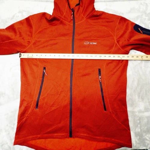 Berghaus Full Zip Red Hoodie Mens XL Gorpcore Outdoors Ski image 3