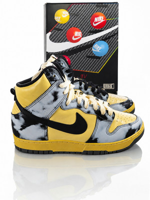 Nike Dunk 1985 High Top Tie Dye Acid Wash VNDS  w/og box Size 9.5