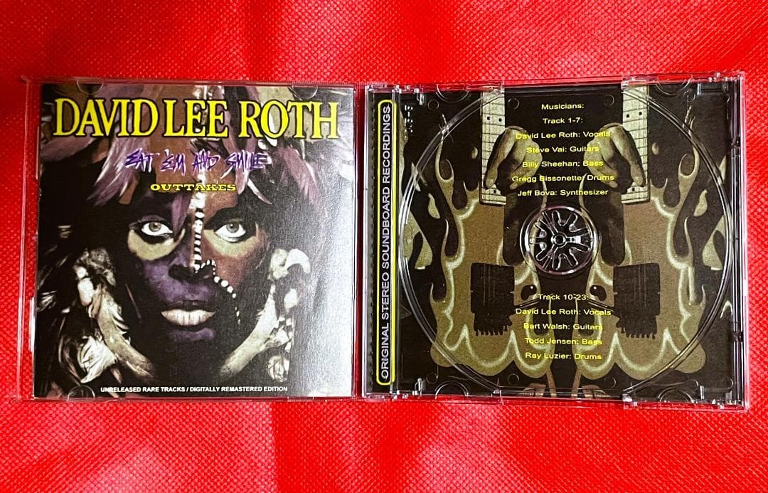 David Lee Roth Eat 'Em and Smile Outtake CD Near Mint Outtakes Live 1999