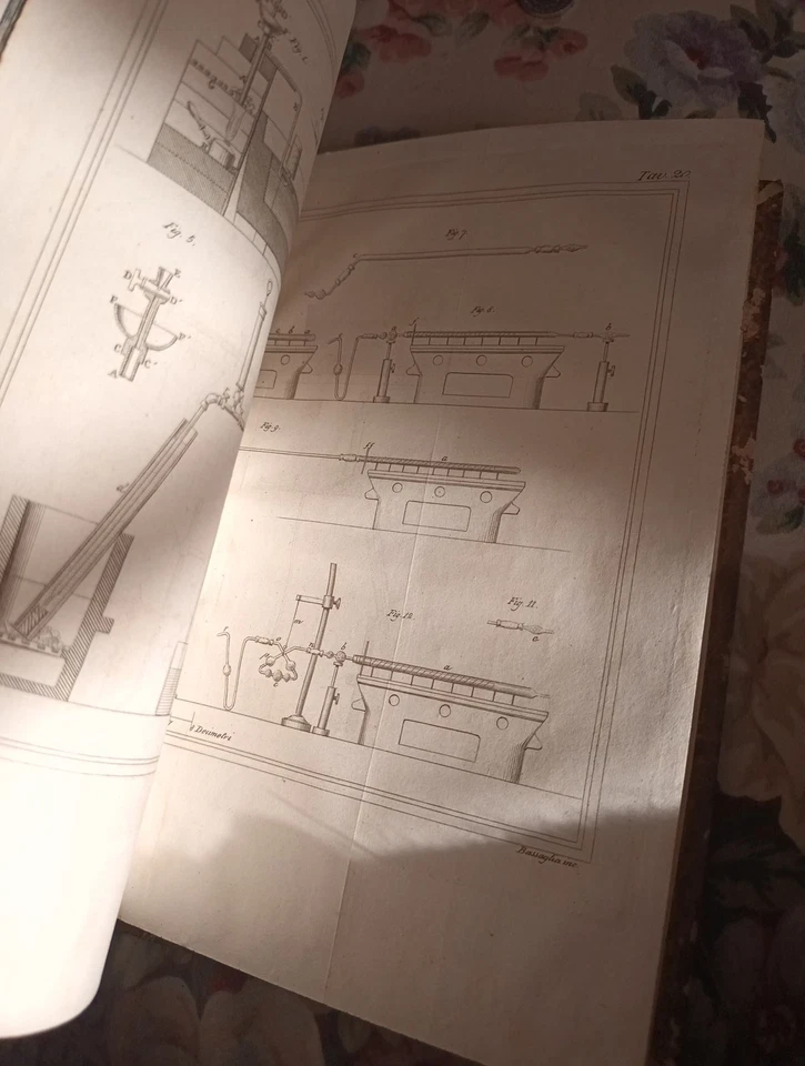 libro antico 1840: TRATTATO di Chimica Elementare Teo. Prat. Di Thenard - Immagine 4 di 4