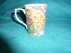 STECHCOL Gracie Bone China Coffee Mug/cup Floral  Garden All Over 4 x 3" Tea — photo 2
