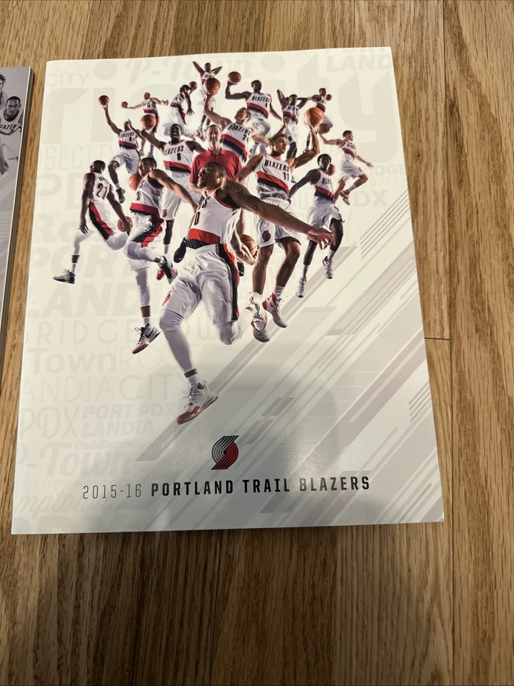 Portland Trail Blazers Official Yearbooks 2015-2016 & 2016-2017 - Image 2 of 3