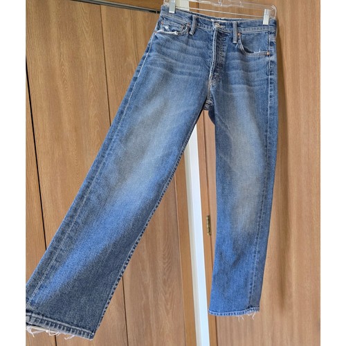 Jeans Mother Superior The Tomcat We All Scream High Rise gamba dritta taglia 26 - Foto 4 di 16