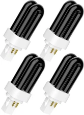 Dichroma 41050 7W Replacement Bulbs Compatible with Dynatrap White, Black