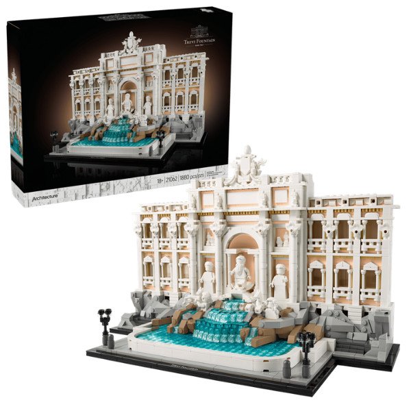 Regalo Esclusivo Fontana di Trevi 21062 - Set 1880 Pezzi - Nuovo