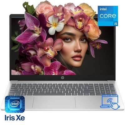 HP 15.6'' FHD IPS Touch Laptop Intel 10 core i5 4.6GHz UpTo 64GB RAM 2TB Windows