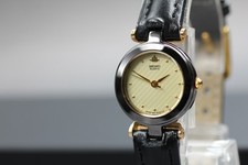 Orologio Donna Vintage 1990 N Come Nuovo Quarzo Seiko Galaxy 1N01-0D20 Nero...