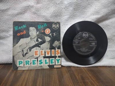 Elvis Presley ROCK and ROLL No 2 vinyl single from FRANCE 75 320 Super Rare 