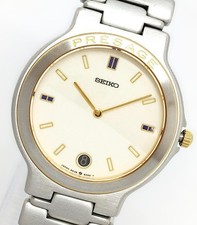 Vintage SEIKO PRESAGE 9539-6000 Gold Quartz Mens Watch from japan
