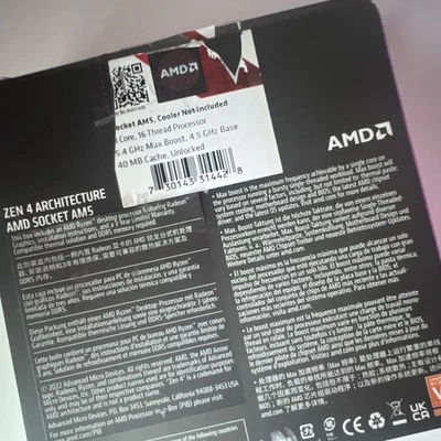 Ryzen 7 7700X listing on ebay