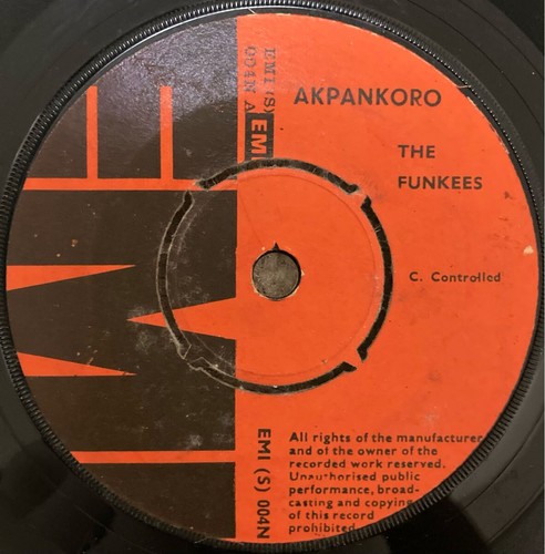 Afro Funk 45 The Funkees - Akpankoro