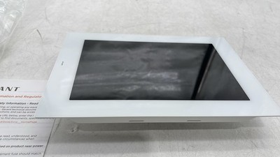 Savant ITP-E8000W-30 In-Wall Touch Panel PoE Home Automation White