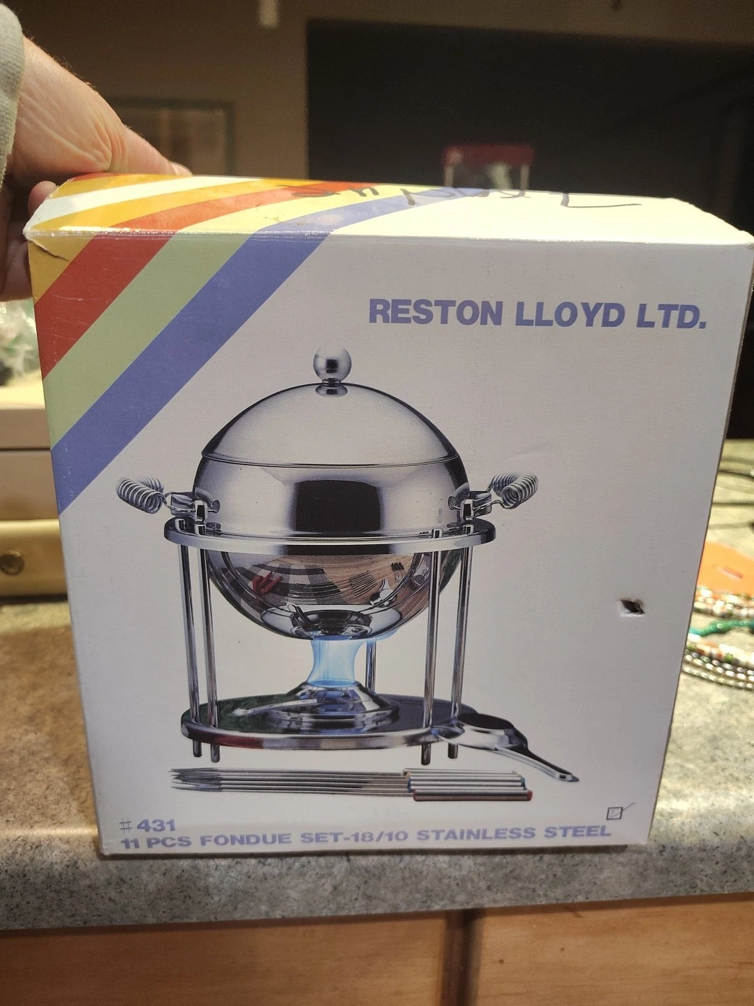 Reston LLoyd #430 Enamel Fondue Set New Open Box - 11 Piece
Opens in a new window or tab