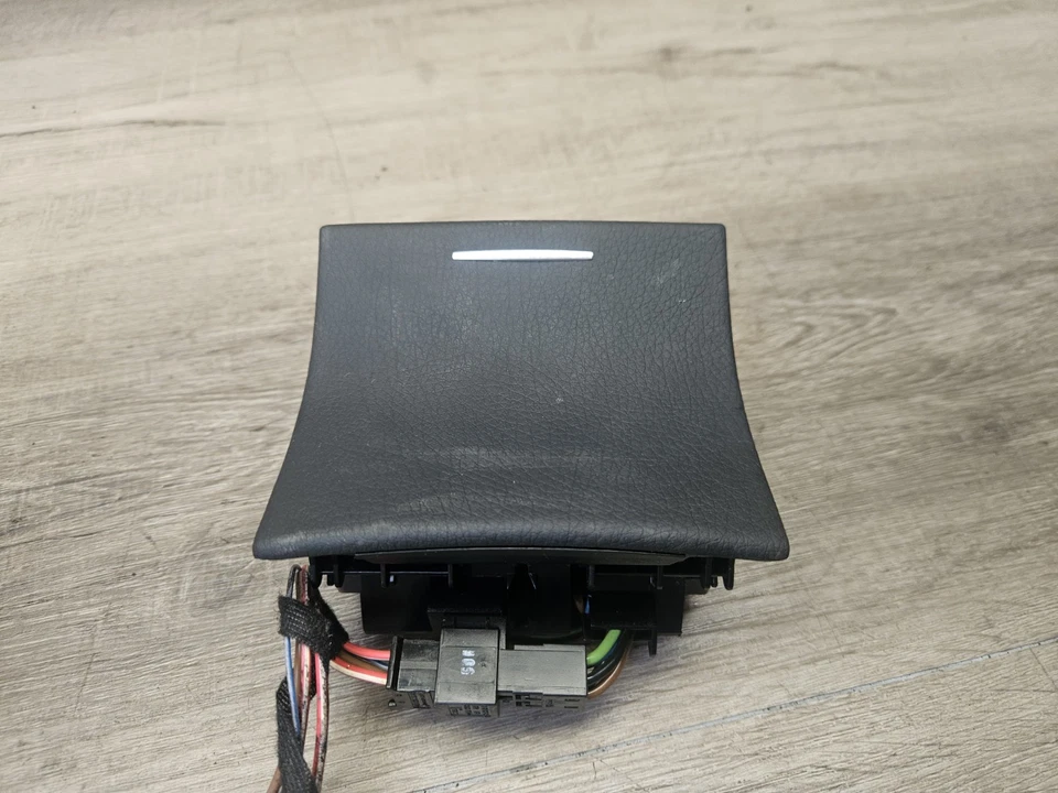 07-13 Mercedes W221 S550 OEM Rear Power Outlet Compartment A2216802550 Black oem - Image 2 of 3