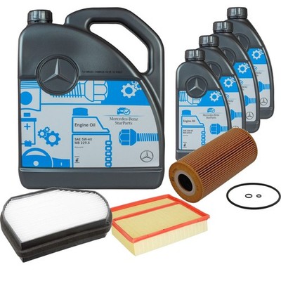 FEBI BILSTEIN Inspektionspaket 9L MB 229.5 5W40 für Mercedes-Benz C-Klasse W202