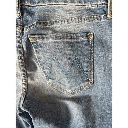MOTHER The Looker Zip Fray Low-Rise Skinny Jeans in Home Sweet Home Size 25 - Picture 11 of 11