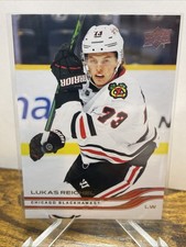 2025-26 Upper Deck - LUKAS REICHEL - CHICAGO BLACKHAWKS - CARD # 34