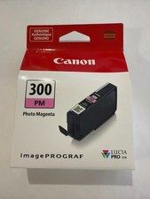 Canon Pro-300 Lucia PRO Ink - PFI-300 - New Sealed - Photo Magenta