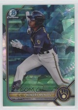 2022 Bowman Chrome Sapphire Edition Prospects Aqua /99 Hendry Mendez 0wp5