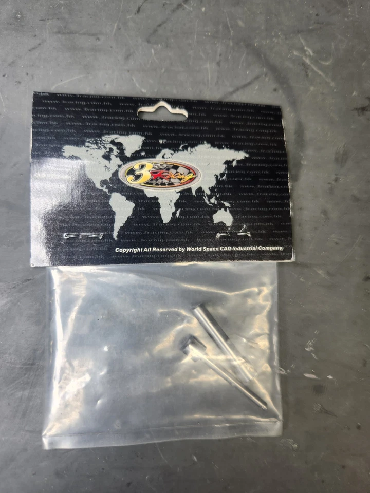 3RACING MIF-045 64 Titanium Steering Saver Post KYOSHO Mini Inferno Buggy 09 ST - Image 2 of 2