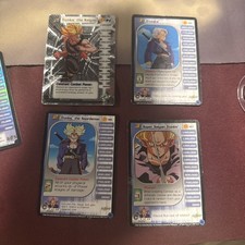 Trunks 1-3  HT Trunks Saga Limited DBZ CCG Personality Card Set Dragon Ball Z