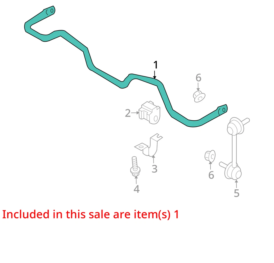 Nissan 370Z 2009 tracción trasera barra estabilizadora OEM 90 k millas - LKQ388162185 Foto 4 de 4