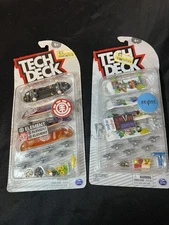 Tech Deck 4 Packs, Lot Of 2 Packs