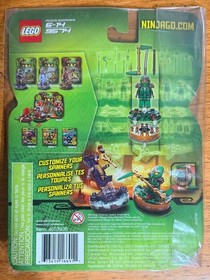 2012 LEGO 9574 NINJAGO Lloyd Zx Spinner NEW Plastic Package Separated Cardboard