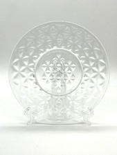 Imperial Glass Mt. Vernon 8" 1930s Pressed Glass Wedding Plate