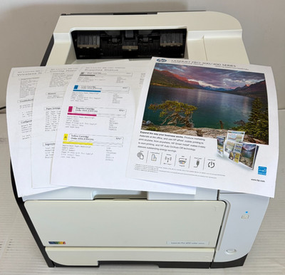 HP LaserJet Pro 400 M451dw Workgroup Laser Printer with power supply OEM Toner