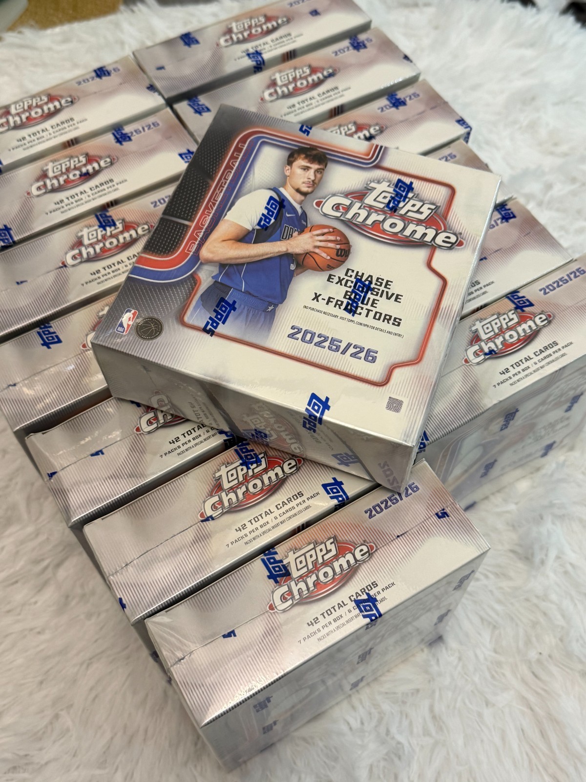 2025-26 Topps Chrome NBA Basketball Factory Sealed Mega 20boxes Brand New Seale