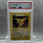 Pokemon PSA 6 Zapdos Base Set Holo Rare