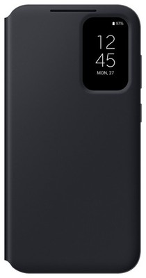 Samsung Smart View Wallet Case Geldbörsenhülle für Samsung Galaxy S23FE  Schwarz