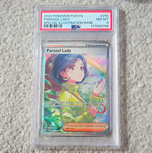 Parasol Lady graded PSA 8 for sale on eBay