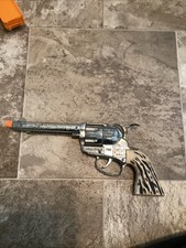 VINTAGE Mattel Cowboy Western Toy Fanner Cap Gun Broken Parts Or Resto