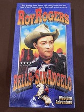New VHS Roy Rogers Bells Of San Angelo Western Adventure 76 Min. Factory Sealed 