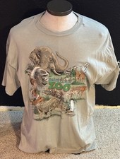 Vintage St Louis Zoo T-shirt Men’s XL 1994 Animals Graphic Single Stitch