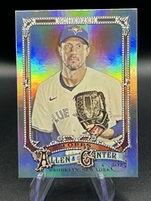 2025 Topps Allen Ginter Foil 140 Max Scherzer, Toronto Blue Jays