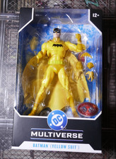 MCFARLANE DC MULTIVERSE DECTECTIVE COMICS  241 BATMAN YELLOW SUIT PLATINUM CHASE