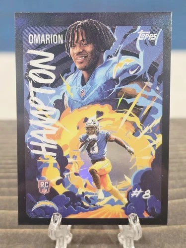 2025 Topps Chrome Omarion Hampton Base (RAW)