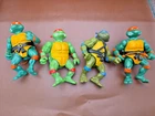 VTG 1988 Teenage Mutant Ninja Turtles Figures TMNT Lot of 4