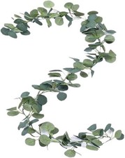 Artificial Eucalyptus Garland Faux Silk Leaf D cor Anniversary Engagement Party
