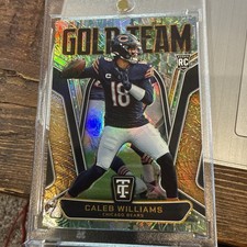 Caleb Williams 2024 Totally Certified Gold Team Rookie Mirror Platinum Camo /35