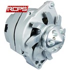 NEW ALTERNATOR FOR BBC SBC CHEVY 110 AMP HO ONE WIRE BILLET FAN PULLEY