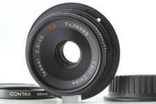 [Excelente COMO NUEVO] Lente Contax Carl Zeiss Tessar T* 45 mm F/2,8 MMJ Montaje CY de JAPÓN