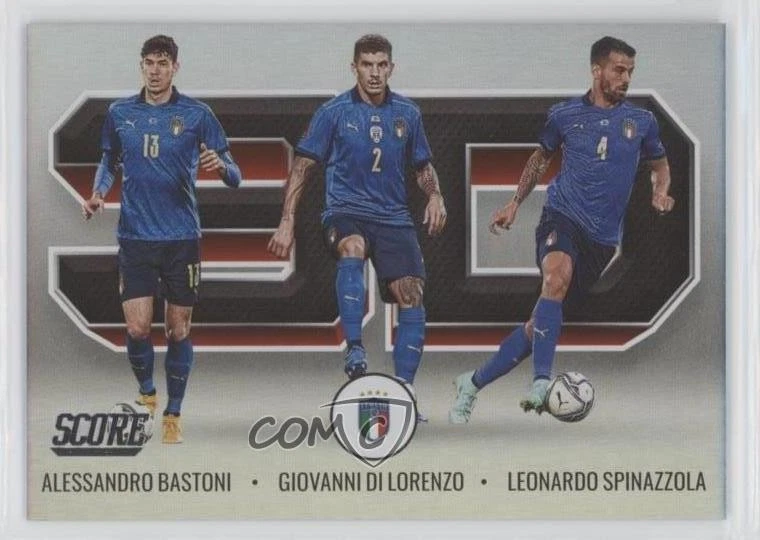 2021 22 Score FIFA 3D Alessandro Bastoni Giovanni Di Lorenzo Leonardo Spinazzola