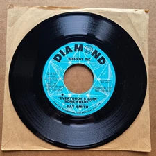 RAY SMITH Everybody's Goin Somewhere DJ PROMO 45 Record Vinyl ROCKABILLY PROMO