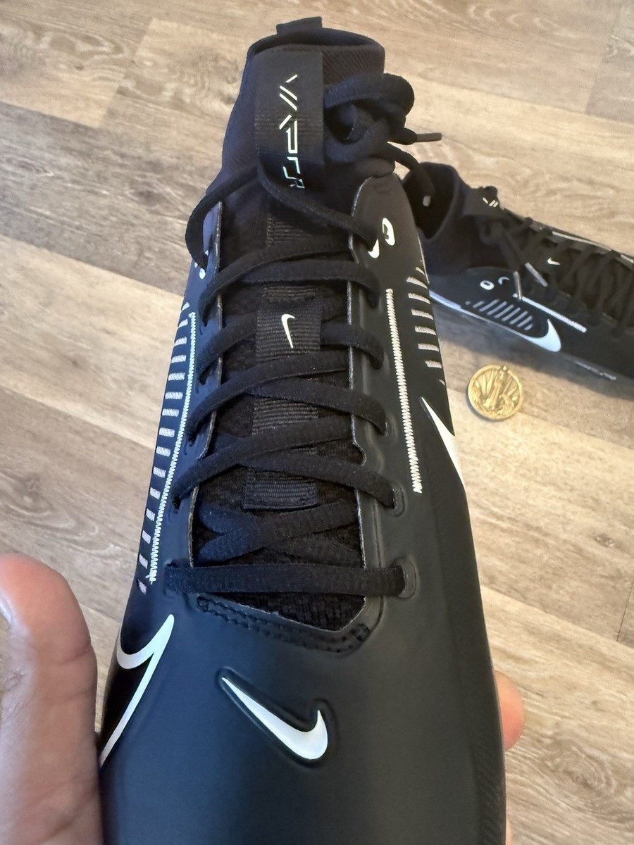 Nike Vapor Edge Pro 360 2 Black White Football Cleats FN7760  display picture 2