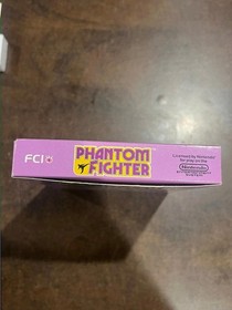 Phantom Fighter Nintendo NES Complete CIB with Poster - MINTY!!