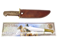 Chipaway Classics 16" Bowie Hunting Knife CW-302 Stainless Blade Walnut Handle
